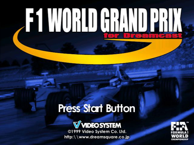 F-1 World Grand Prix Title Screen